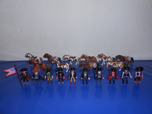 Playmobil cowboys pferde - cowboys,