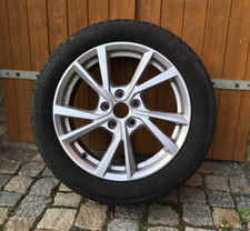 BORBET SK SILBER 17 Zoll BRIDGESTONE 205/55R17 95V Winterräder Skoda Octavia IV