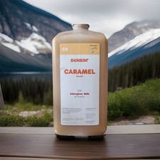 Dunkin Donuts Carmel Swirl