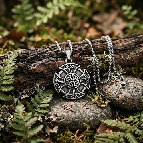 Keltisches sonnenkreuz kette - sonnenkreuz,