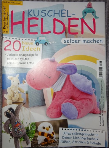 Kuschelhelden schnittmuster - kuschelhelden,