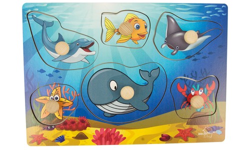 Greifpuzzle meerestiere aus - greifpuzzle,
