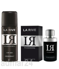   La Rive Password  75ml EDT + La Rive Password Deo 150 ml  