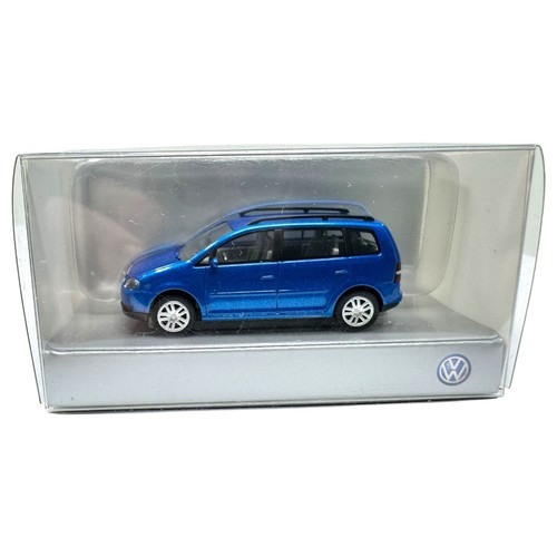 Herpa touran blau bus - vw,