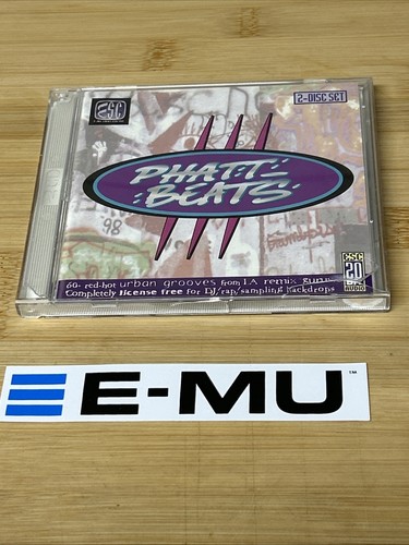 Emu sampler phatt beats cd - beats, 2