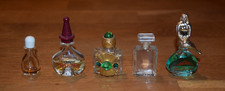 Set / Konvolut aus 5 Miniatur Parfüm / Parfum Flacons, Chanel, Biagotti, etc.