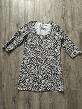 Minikleid Kleid  Damen  Größe S 36 / 38 Stretchkleid Stretch Sexy Leopardenlook
