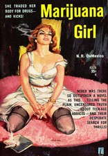 Vintage Marihuana Mädchen