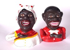 Gusseisen Spardose Eisen Figur