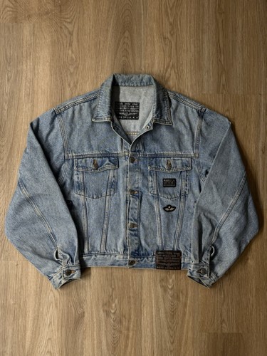 Vintage boxy cropped trucker - boxy,