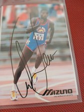 Carl Lewis Autogramm -