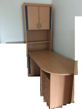 Schreibtischkombination mit Schrank