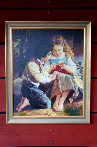 Repro ölbild emile munier ein - repro,