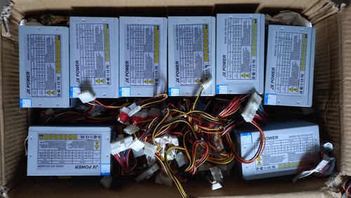 Konvolut netzteile für pcs - 8x,