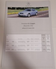 MERCEDES C215 CL-Klasse CL 500