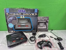 Sega Mega Drive 2 II 16 Bit schwarz mit OVP Originalverpackung Controller Anlei.