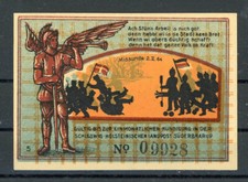 Süderbrarup 50 Pfennig Notgeld / Kanonenrohr gesprengt ..................2/27507