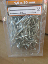 60 Stück Nägel 1,6x30mm DIN1151  (Nr.N12) stahl