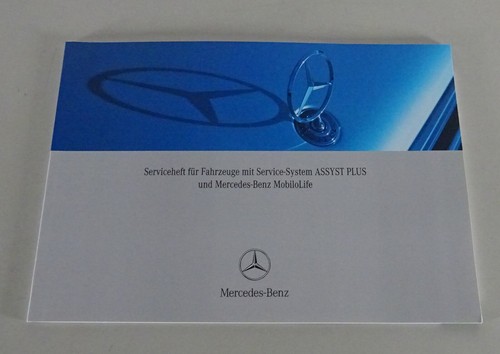 Scheckheft mercedes benz slk - scheckheft,