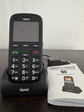Tiptel Ergophone für Senioren Mobiltelefon mit Ladestation