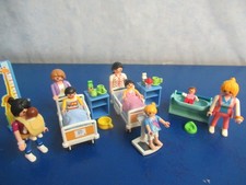 Kinder Krankenzimmer 2x Bett Figuren z Krankenhaus 70190 6657 Playmobil 8413