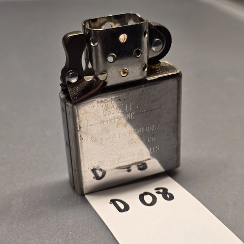 2008 zippo insert d 08 - 2008:,