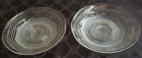 Glas suppenteller 22 5 - ,