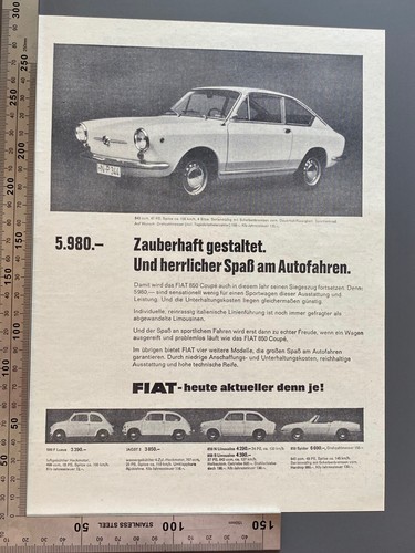1967 fiat 850 coupe oldtimer - 850,