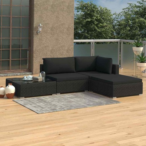 Vidaxl gartenmöbel tlg - vidaxl, 4-tlg