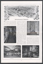 Werbung 1912! Brauerei