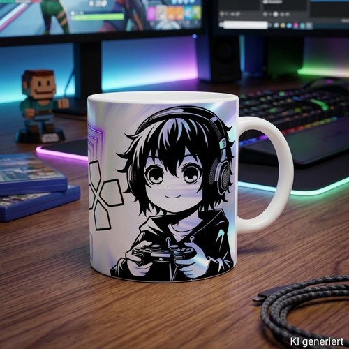 Gamer tasse manga anime gaming - tasse,