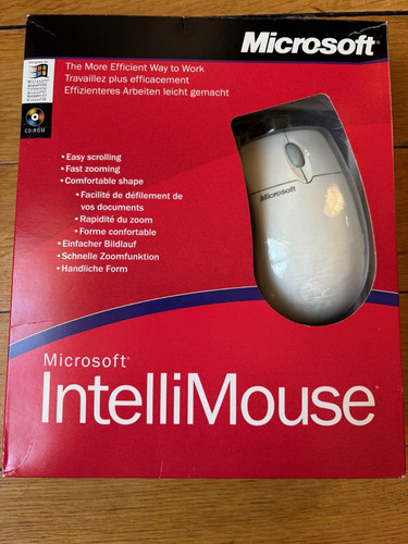 Vintage microsoft intellimouse - vintage,