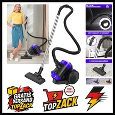 Staubsauger für Tierhaare 1500W - Zylinder Staubsauger ohne Beutel mit 5m Tel...