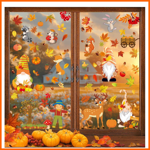 Herbst fensterbilder - herbst,