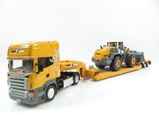 Siku Scania Fried Spedition Schwertrasport mit Liebherr 580 #5875
