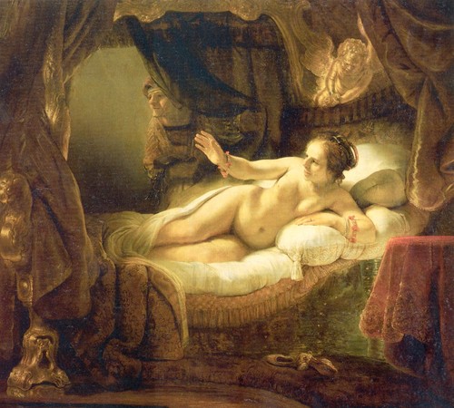 Rembrandt van rijn - rembrandt, dana