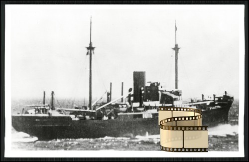 Foto auf see hilfskreuzer - -,