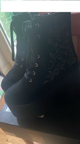 Killstar schuhe stiefel gothic - stiefel,