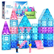 Magnetische Baukasten Kinder STEM Spielzeug 102 Stück