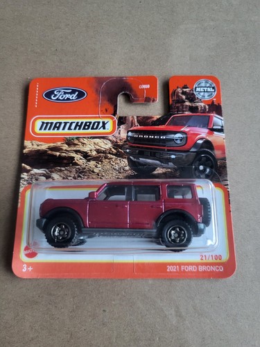 Matchbox 2021 ford bronco - matchbox,