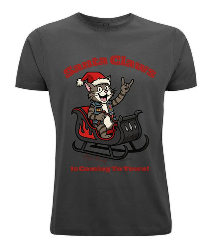 Santa claws coming - coming, town