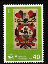 Privatpost. SAFE MAIL. Sparkasse Altenburger Land, postfrisch