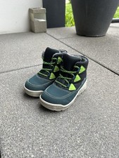 Ricosta Pepino Kinder Winterstiefel 22 Blau  Grün Petrol gefüttert Kinderschuhe