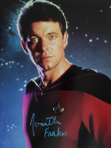 Jonathan frakes autogramm - frakes,