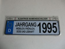 Albatros Namensschilder