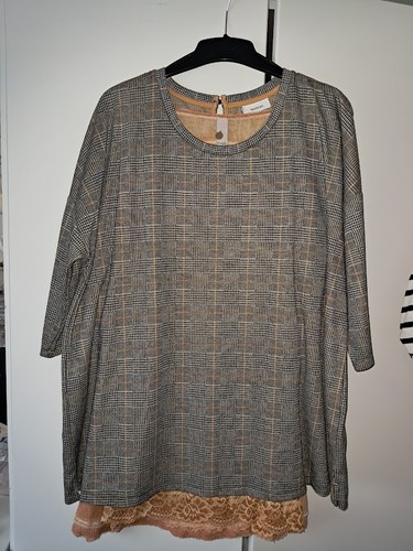 Tunika shirt arm braun - shirt,
