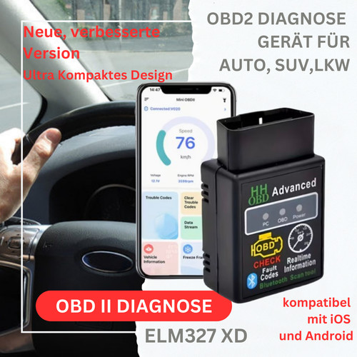 Obd2 diagnosegerät bluetooth - obd2,