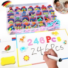 Magnete ABC und Zahlen Symbole