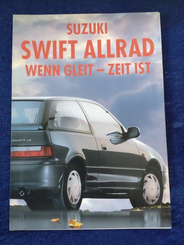 Suzuki swift allrad prospekt - suzuki,