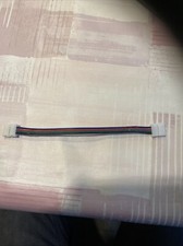 LED  RGB Schnell Verbinder Kabel Adapter 4 Pin Stecker für Strip Controller 16cm